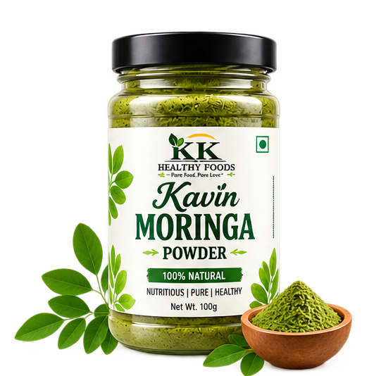 Sealed jar of Kavin Moringa Powder